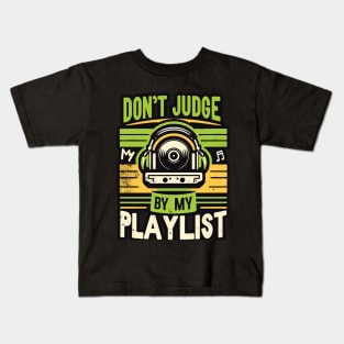 EDM Pulse: A Playlist’s Tale Kids T-Shirt